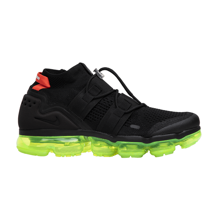 Nike Air VaporMax Flyknit Utility 'Yeezy' — Black/Black-Volt-Bright Crimson