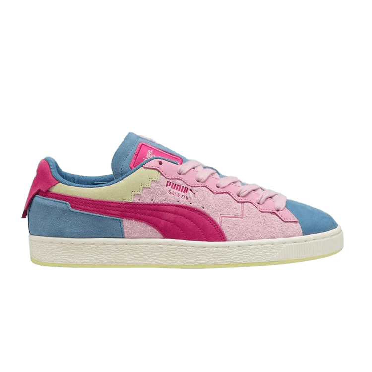 Squid Game x Puma Suede 'M.C. Escher Lithograph Print' — Blue Horizon/Orchid Shadow