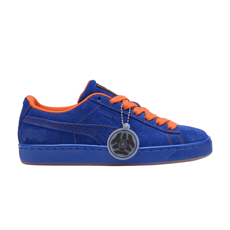 Rocket League x Puma Suede Big Kid 'Champions Road' — Dart Blue/Rickie Orange