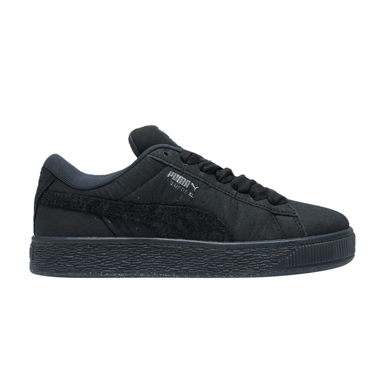 Collina Strada x Puma Wmns Suede XL 'Black' — Flat Dark Grey/Black/Silver