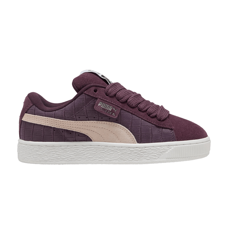 Puma Wmns Suede XL 'Elevated - Midnight Plum' — Midnight Plum/White