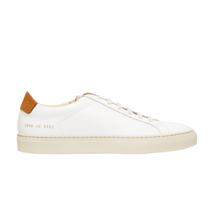 Common Projects Wmns Retro Low Special Edition 'White Tan' — White/Tan