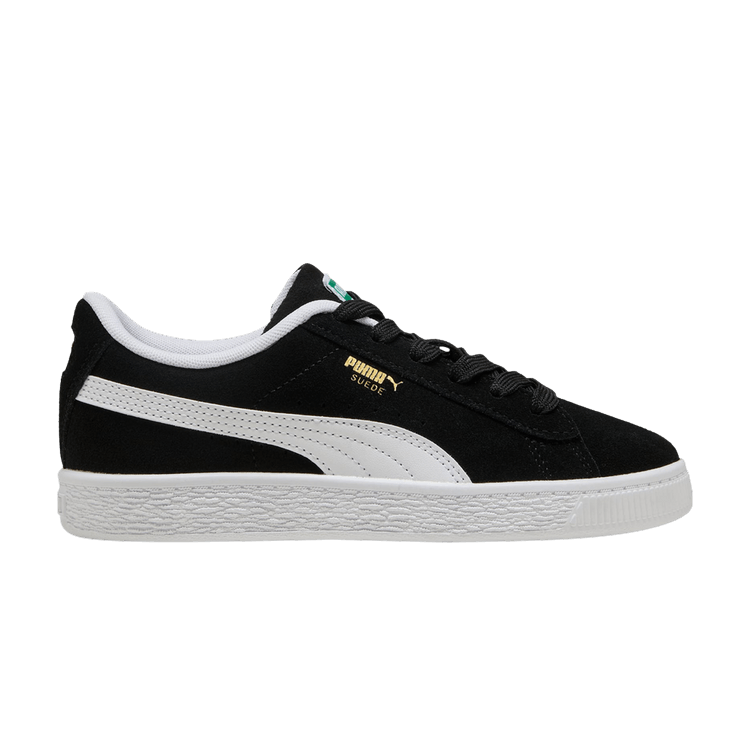 Puma Suede Classic Little Kid 'Black White' — Black/White