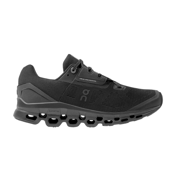 ON Wmns Cloudstratus 'Black' — Black