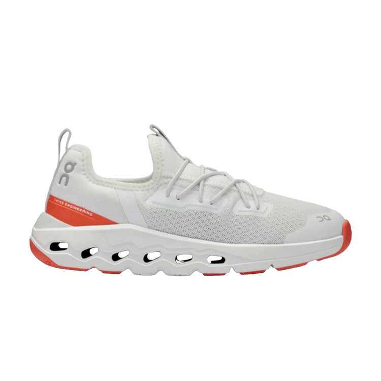 ON Cloudleap Kids 'Ivory Flame' — Ivory/Flame