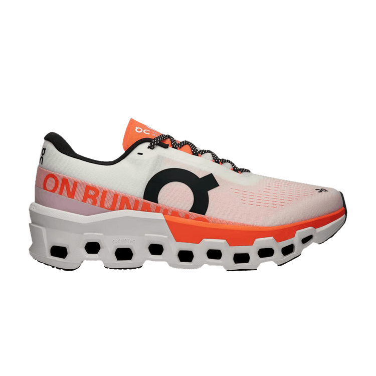 Cloudmonster 2 'White Flame' — White/Flame