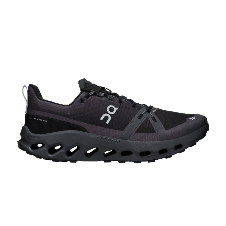 ON Cloudsurfer Trail Waterproof 'Black Eclipse' — Black/Eclipse