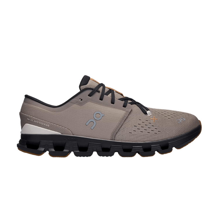 ON Cloud X 4 'Fog Black' — Fog/Black