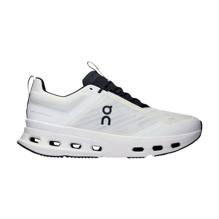 ON Cloudnova X 'White Black' — White/Black