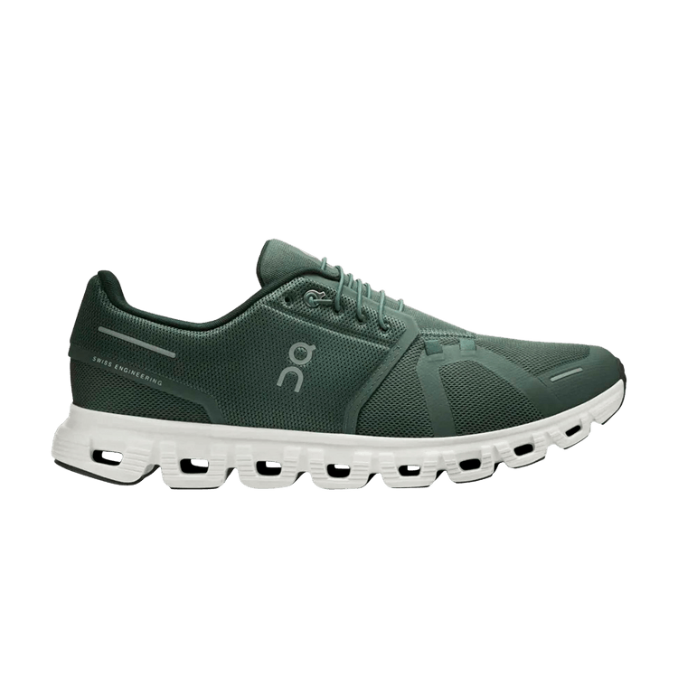 ON Cloud 6 'Olive Evergreen' — Olive/Evergreen