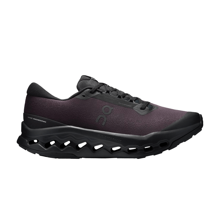 ON Cloudsurfer Trail 2 Waterproof 'Triple Black' — Black/Black