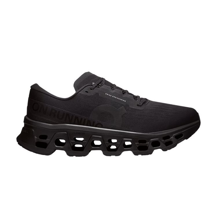 Cloudmonster 3 'Black' — Black/Black
