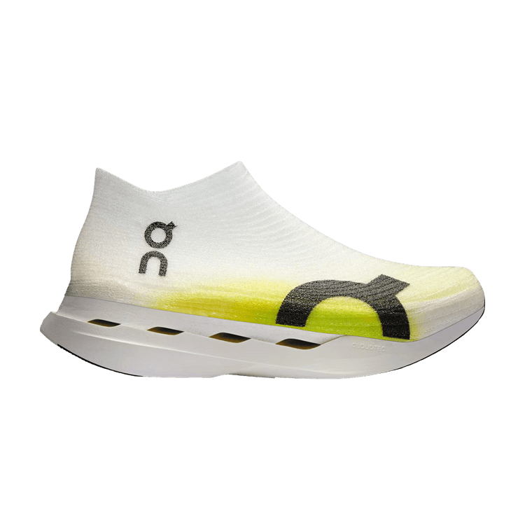ON Cloudboom Strike LS 'White Lime' — White/Lime
