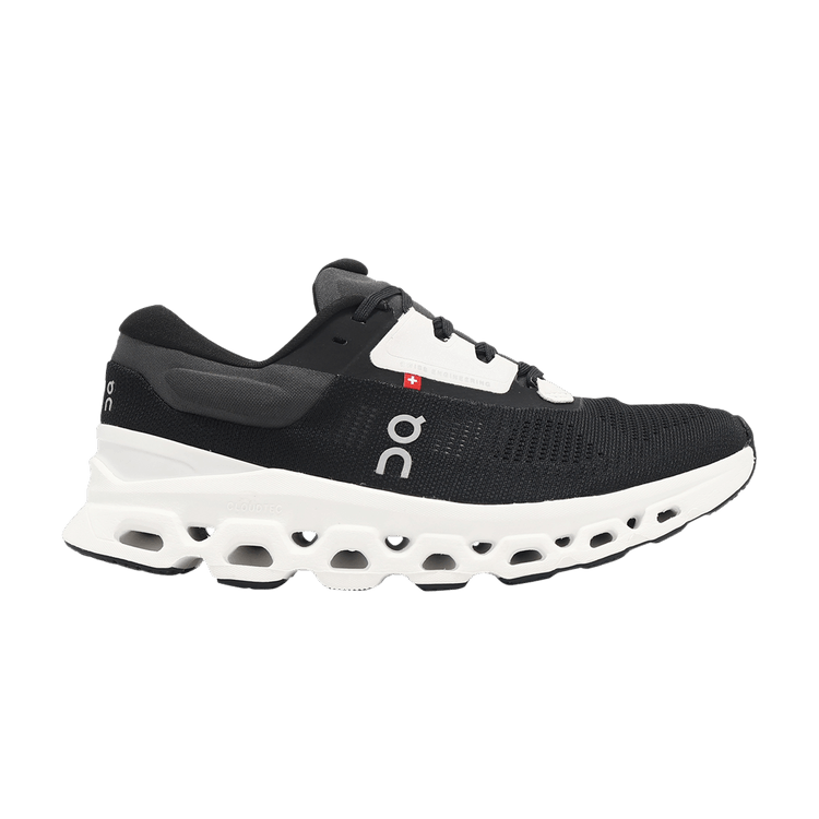 ON Wmns Cloudstratus 3 'Black Frost' — Black/Frost