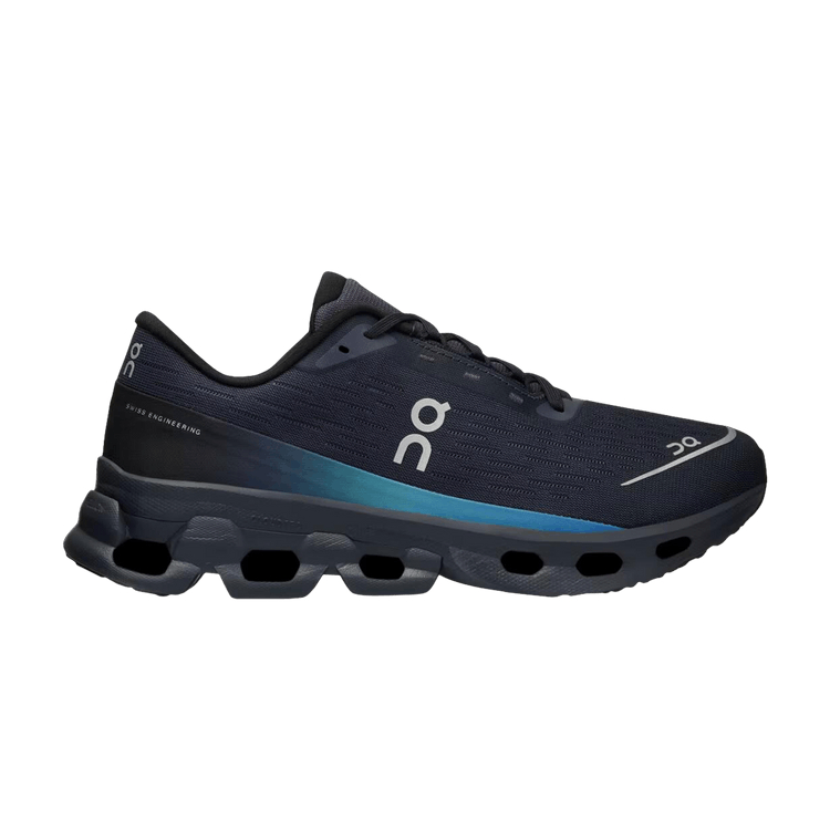 ON Wmns Cloudspark 'Black Blueberry' — Black/Blueberry