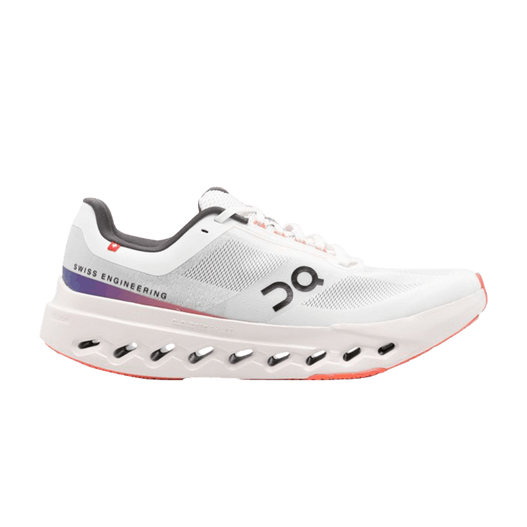 ON Wmns Cloudsurfer 'White Flame' — White/Flame