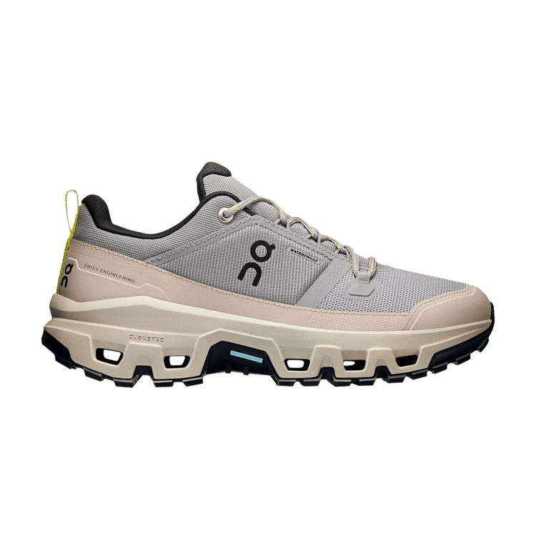 ON Wmns Cloudrock Low Waterproof 'Alloy Ice' — Alloy/Ice