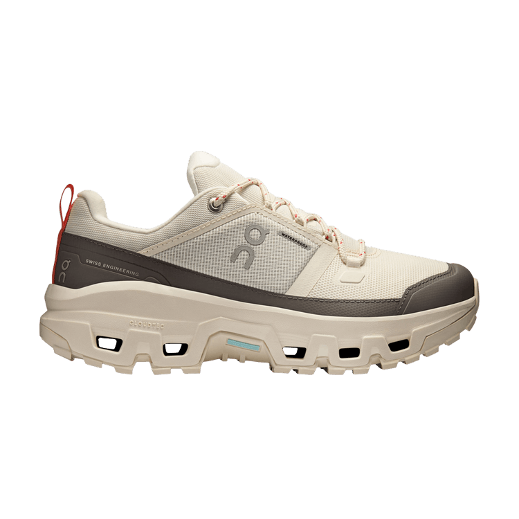 ON Wmns Cloudrock Low WP 'Ivory' — Ivory