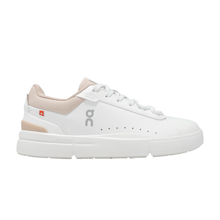 ON Wmns The Roger Advantage 'White Rosehip' — White/Rosehip