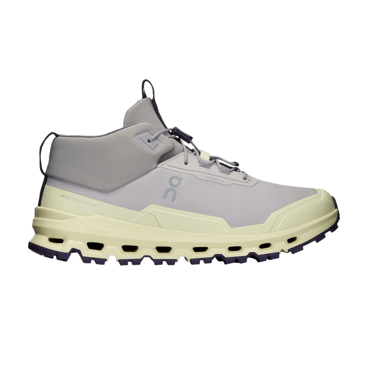 ON Cloudhero Mid Waterproof Kids 'Silver Seedling' — Silver/Seedling
