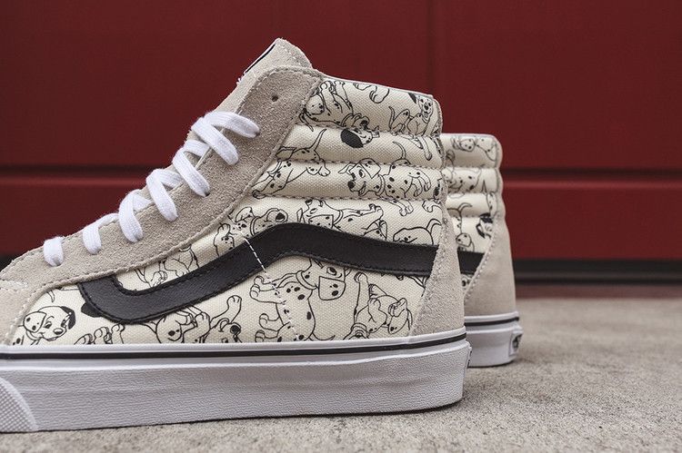 Disney x Vans Sk8-Hi Reissue '101 Dalmatians' — White/Black