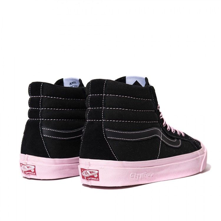 Anti Social Social Club x Dover Street Market x Vans Sk8-Hi 'Black' — Black