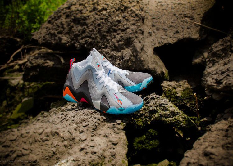 Reebok Kamikaze 2 Mid 'Packers Shoes' — Steel/Blue/Cyclone Grey
