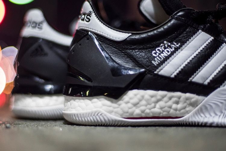 The Shoe Surgeon x Jester x adidas Copa Mundial Boost 'Art Basel' 2016 — Black/White