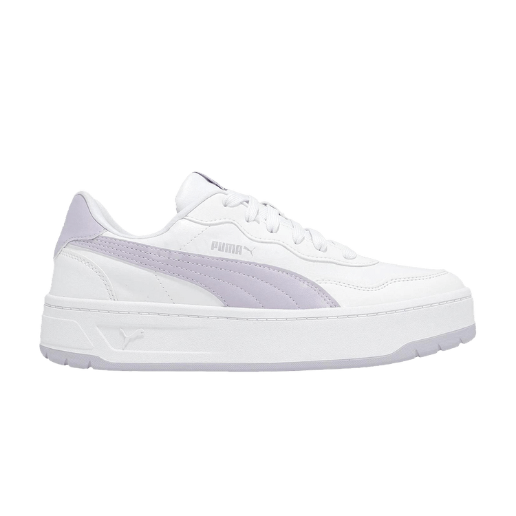 Puma Wmns Court Lally Skye 'White Purple' — White/Purple