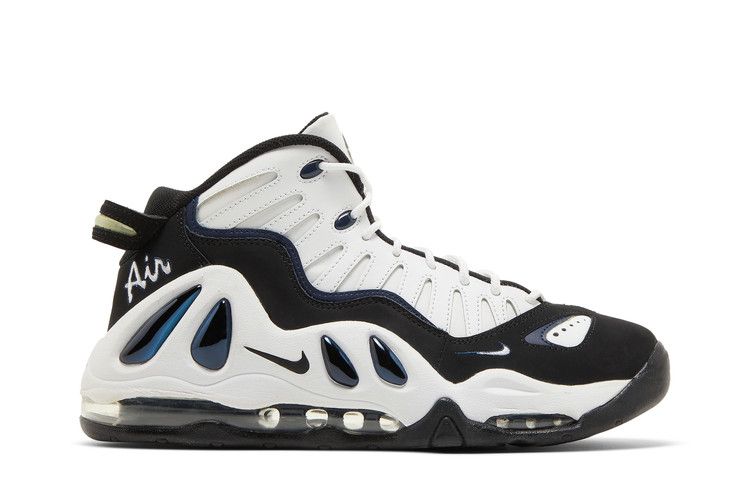 Nike Air Max Uptempo 97 'College Navy' — White/Black-College Navy