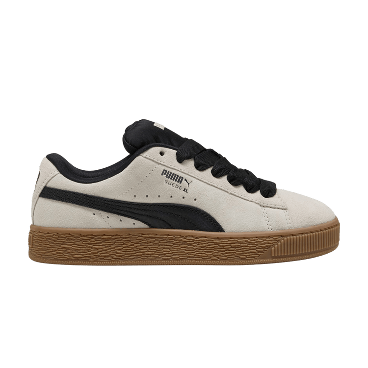 Puma Wmns Suede XL 'Quiet Lux - Vapor Grey Black Gum' — Vapor Grey/Black/Gum