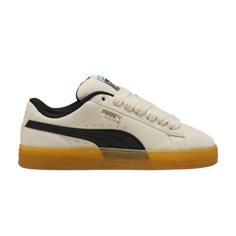 Puma Suede XL 'Dark Risk - Alpine Snow Black' — Alpine Snow/Black