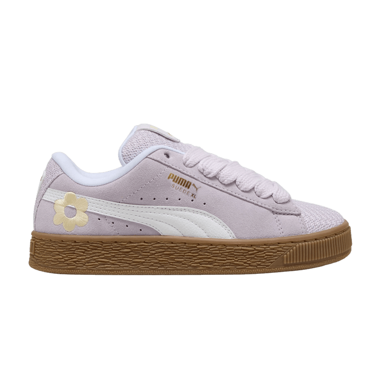 Puma Suede XL Jr 'Summer Feels' — Lilac Frost/White