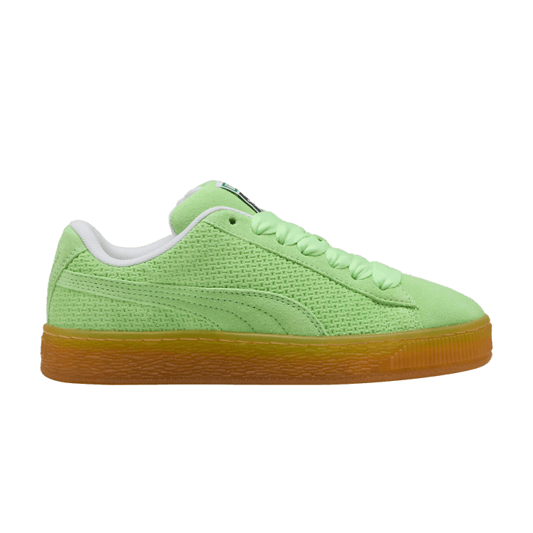Puma Wmns Suede XL 'Braided - Spring Fern' — Spring Fern/White