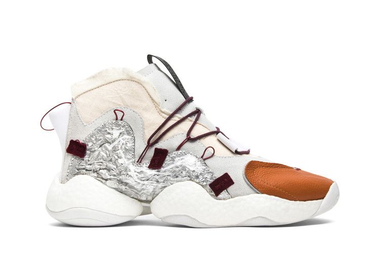 The Shoe Surgeon x Bristol Studio x adidas Crazy BYW 'Muslin' — Grey/Silver/Brown/Maroon