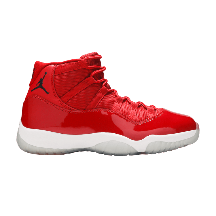 Air Jordan 11 Retro 'Win Like '96' Sample — Gym Red/Black-White