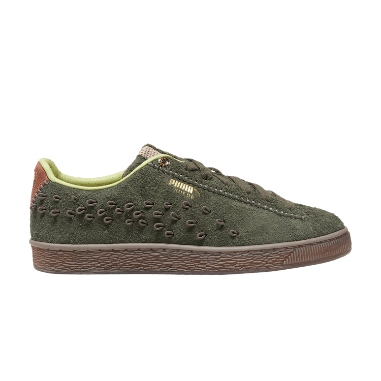Bodega x Puma Suede 'Where Sports Meet Street - Dark Olive' — Dark Olive/Totally Taupe/Brown Mushroom