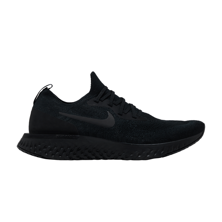 Nike Epic React Flyknit 'Triple Black' — Black/Black-Black
