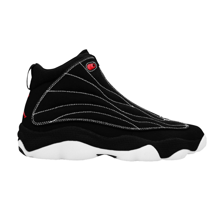 Air Jordan Pro Strong 'Black' — Black/Varsity Red/White