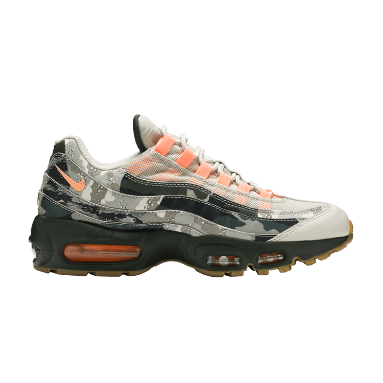 Nike Air Max 95 Essential 'Camo' — Desert Sand/Sunset Tint-Black