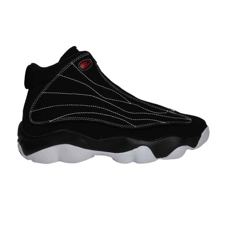 Air Jordan Pro Strong GS 'Black' — Black/Varsity Red/White