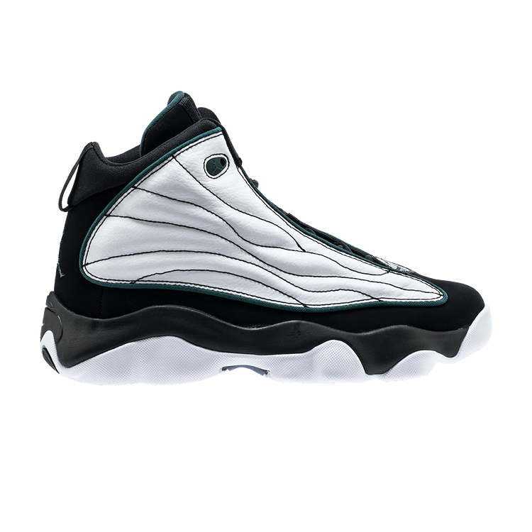 Air Jordan Pro Strong BG 'Black Pine' — Black/Dark Pine-White-Black