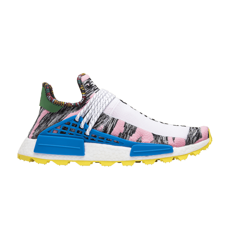 Pharrell x adidas NMD Human Race Trail 'Solar Pack' — Red/Bright Blue