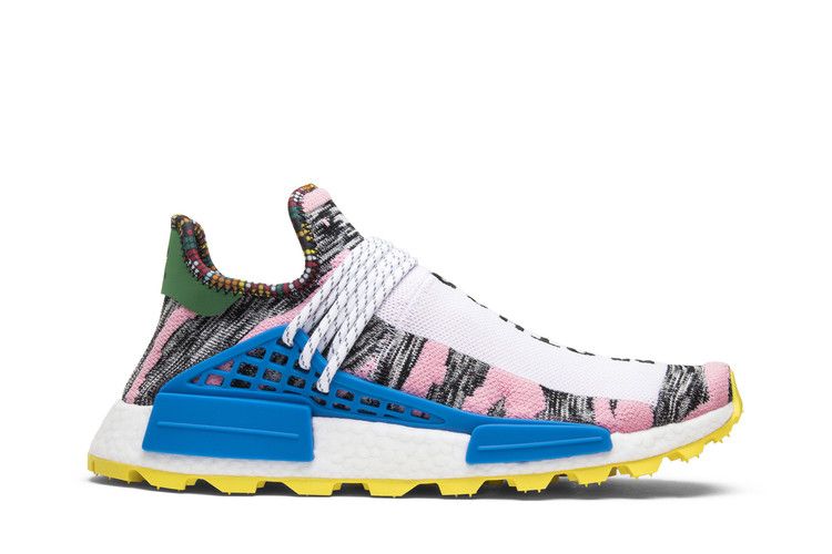 Pharrell x adidas NMD Human Race Trail 'Solar Pack' — Red/Bright Blue