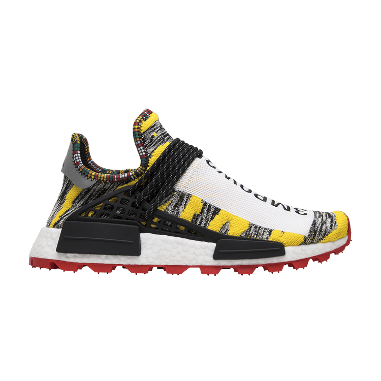 Pharrell x adidas NMD Human Race Trail 'Solar Pack' — Core Black/Red