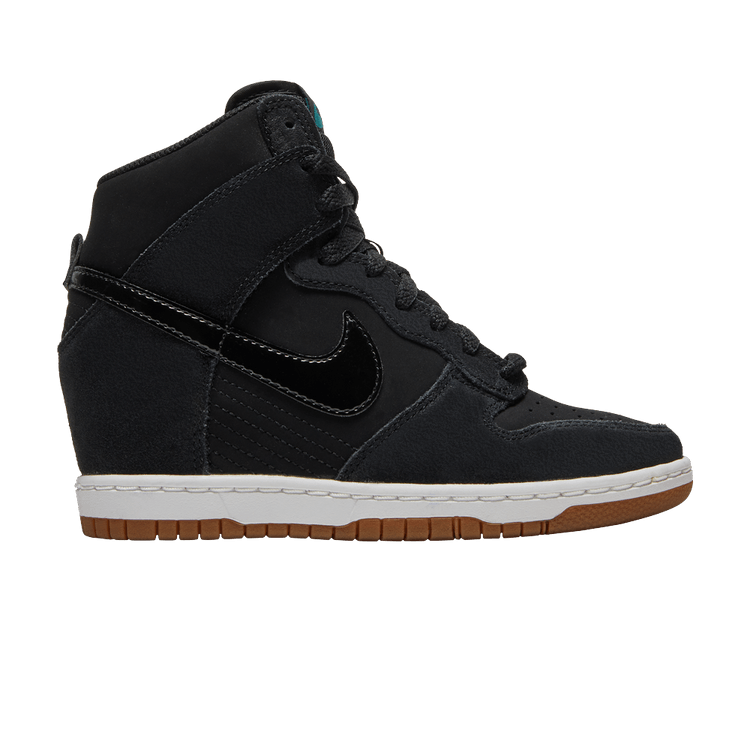 Nike Wmns Dunk Sky Hi Essential 'Black Gum' — Black/Sail-Gum Medium Brown-Black