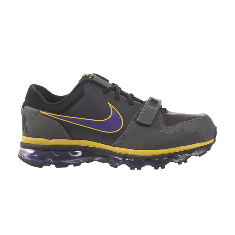 Nike Air Max Trainer 1+ Low 'LA Lakers' — Dark Grey/Black/Varsity Purple