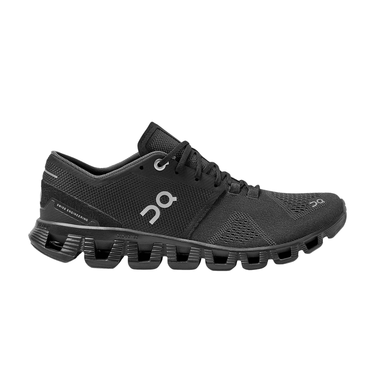 ON Wmns Cloud X 'Black' — Black/Asphalt