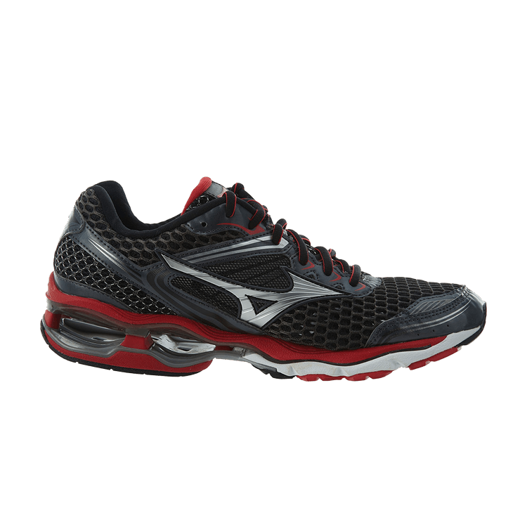 Mizuno Wave Creation 17 'Shadow Silver Red' — Shadow/Silver/Red