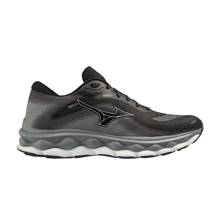Mizuno Wmns Wave Sky 7 'Black Silverstar' — Black/Silverstar